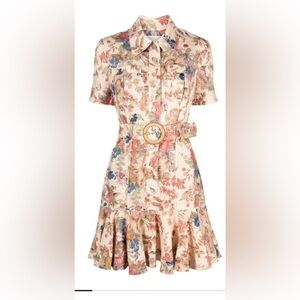 Zimmerman August floral-print shirtdress